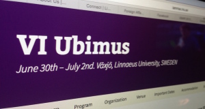 UbiMus Web page Image